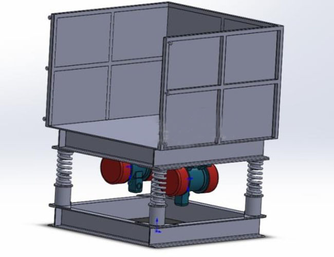 三維振動平臺圖紙